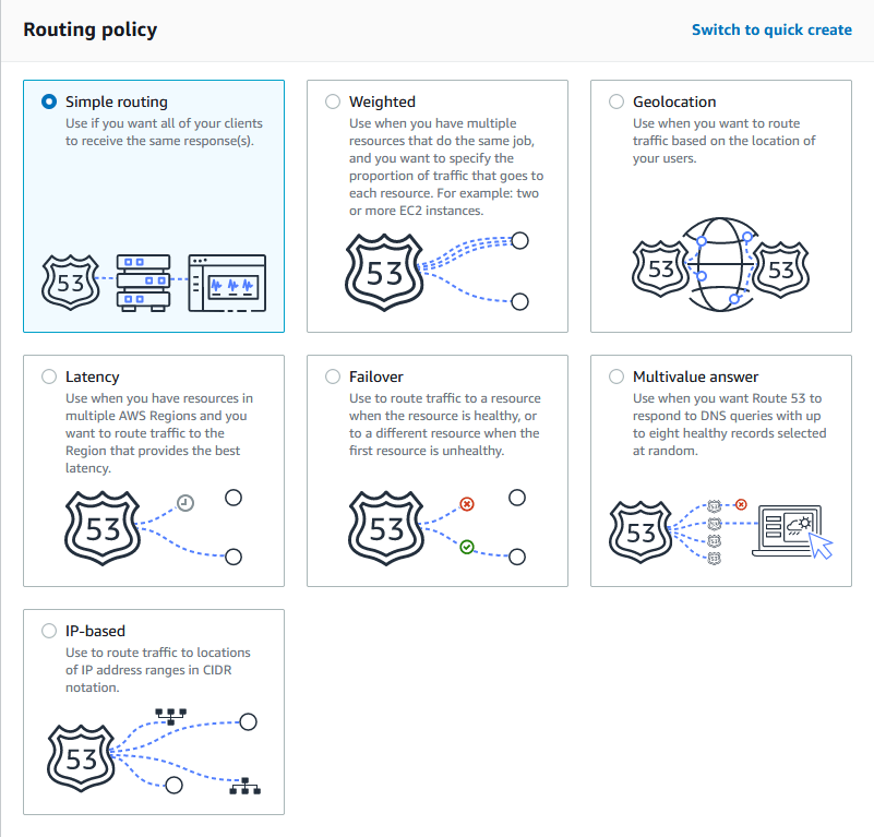 routing policy